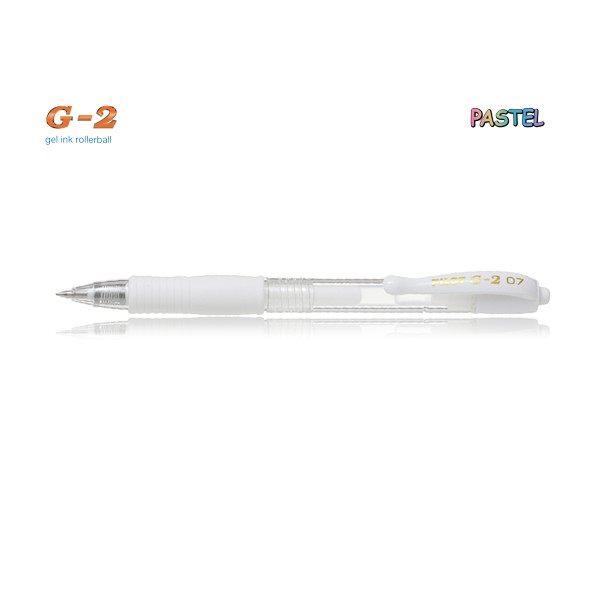Pilot Στυλό Gel G-2 0.7mm Λευκό Παστέλ (BL-G2-7PAW)