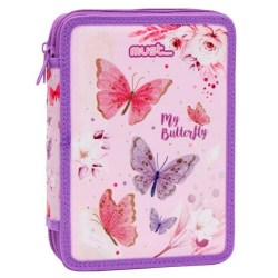 Butterfly Κασετίνα Διπλή Γεμάτη Must (585078)